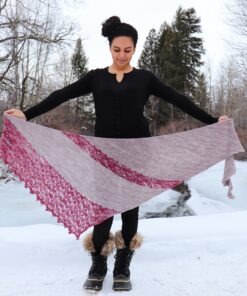 Frost Flower Shawl Kit Options $81 - Image 2