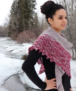 Frost Flower Shawl Kit Options $81 - Image 3