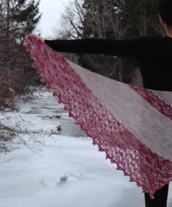Frost Flower Shawl Kit Options $81 - Image 4